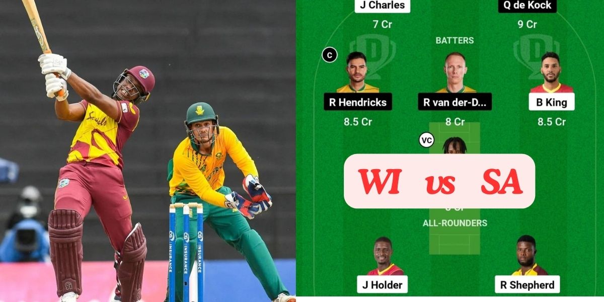 WI vs SA Dream11 Prediction, Dream11 Team, Pitch Report & Player Stats, 1st T20I Match, South Africa tour of West Indies, 2024