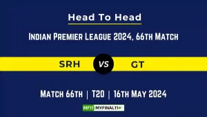 SRH vs GT Player Battle - Gujarat Titans players record against Sunrisers Hyderabad in their last 10 matches.