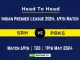 SRH vs PBKS player battle, Head to Head Stats, Records for 69th Match of IPL 2024