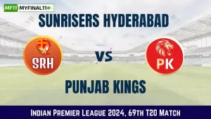 SRH vs PBKS Dream11 Prediction, In-Depth Analysis, Venue Stats - 69th Match IPL 2024