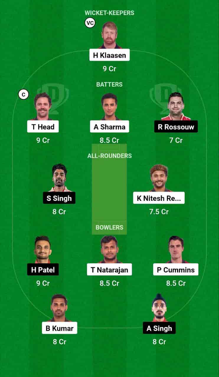 SRH vs PBKS Dream11 Prediction- The 69th T20 Match of the Indian Premier League 2024 (IPL) will be played between Sunrisers Hyderabad (SRH) and Punjab Kings (PBKS) at the Rajiv Gandhi International Stadium, Uppal, Hyderabad. The match is scheduled to take place on the 19th of May 2024 at 03:30 PM IST. You can find an in-depth match analysis and Fantasy Cricket Tips for this match. Additionally, you can get venue stats for the Rajiv Gandhi International Stadium, Uppal, Hyderabad, and the pitch report.