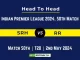 SRH vs RR Player Battle, Head to Head, Player Records Stats IPL 2024, Match 50th