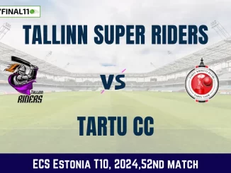 TSR vs TCC Dream11 Prediction, Pitch Report, and Player Stats, 52nd Match, ECS Estonia T10 2024
