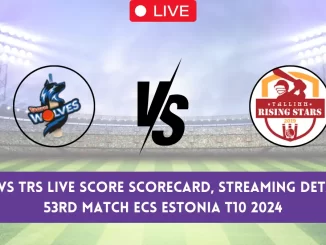 TTW vs TRS Live Score & Streaming Details, ECS Estonia T10, 53rd Match: Tartu Wolves vs Tallinn Rising Stars Live Cricket Score [23rd May 2024]