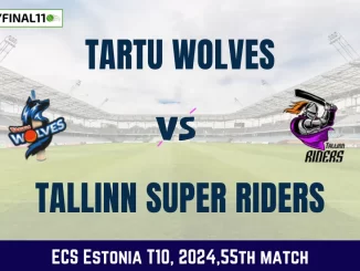 TTW vs TSR Dream11 Prediction, Pitch Report, and Player Stats, 55th Match, ECS Estonia T10 2024