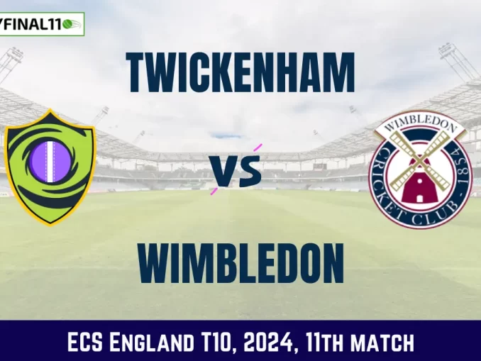 TWI vs WIM Dream11 Prediction, Pitch Report, and Player Stats, 11th Match, ECS England T10 2024