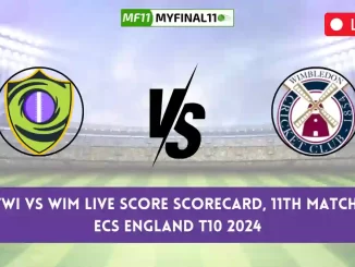 TWI vs WIM Live Score, ECS England T10 2024, Twickenham vs Wimbledon Live Cricket Score & Commentary - Match 11