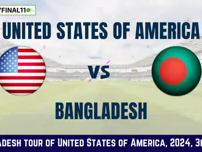 USA vs BAN Dream11 Prediction, 3rd T20I Match In-Depth Analysis, Venue Stats - Bangladesh tour of United States of America, 2024