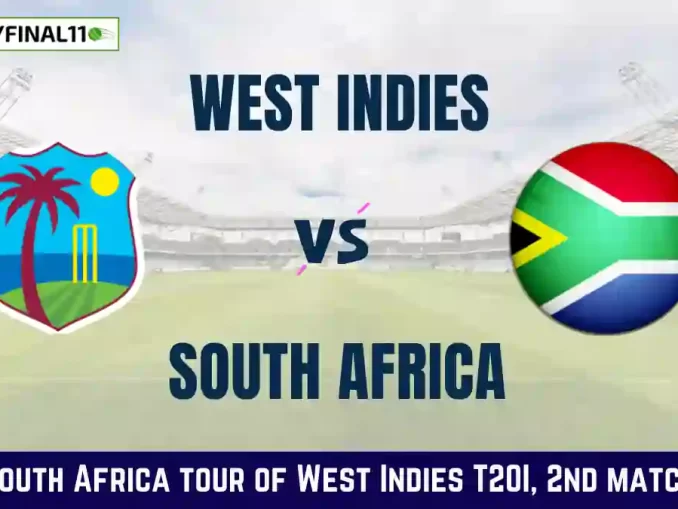 WI vs SA Dream11 Prediction: In-Depth Analysis, Venue Stats, and Fantasy Cricket Tips for West Indies vs South Africa, 2nd T20I [26th May 2024]