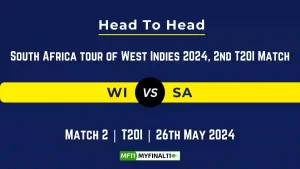 WI vs SA Head to Head, WI vs SA player records, WI vs SA player Battle, and WI vs SA Player Stats, WI vs SA Top Batsmen & Top Bowlers records for the upcoming match of the South Africa tour of West Indies 2024, 2nd T20I Match, which will see West Indies taking on South Africa, in this article, we will check out the player statistics, Furthermore, Top Batsmen and top Bowlers, player records, and player records, including their head-to-head records