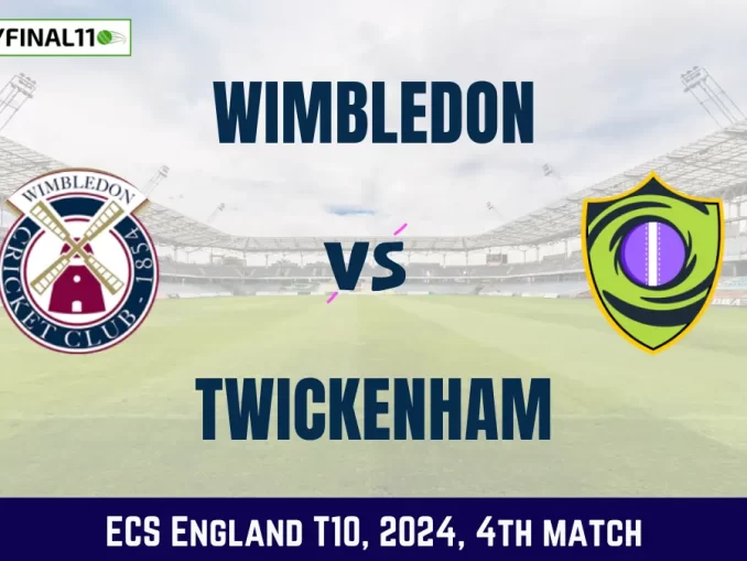 WIM vs TWI Dream11 Prediction, Pitch Report, and Player Stats, 4th Match, ECS England T10 2024