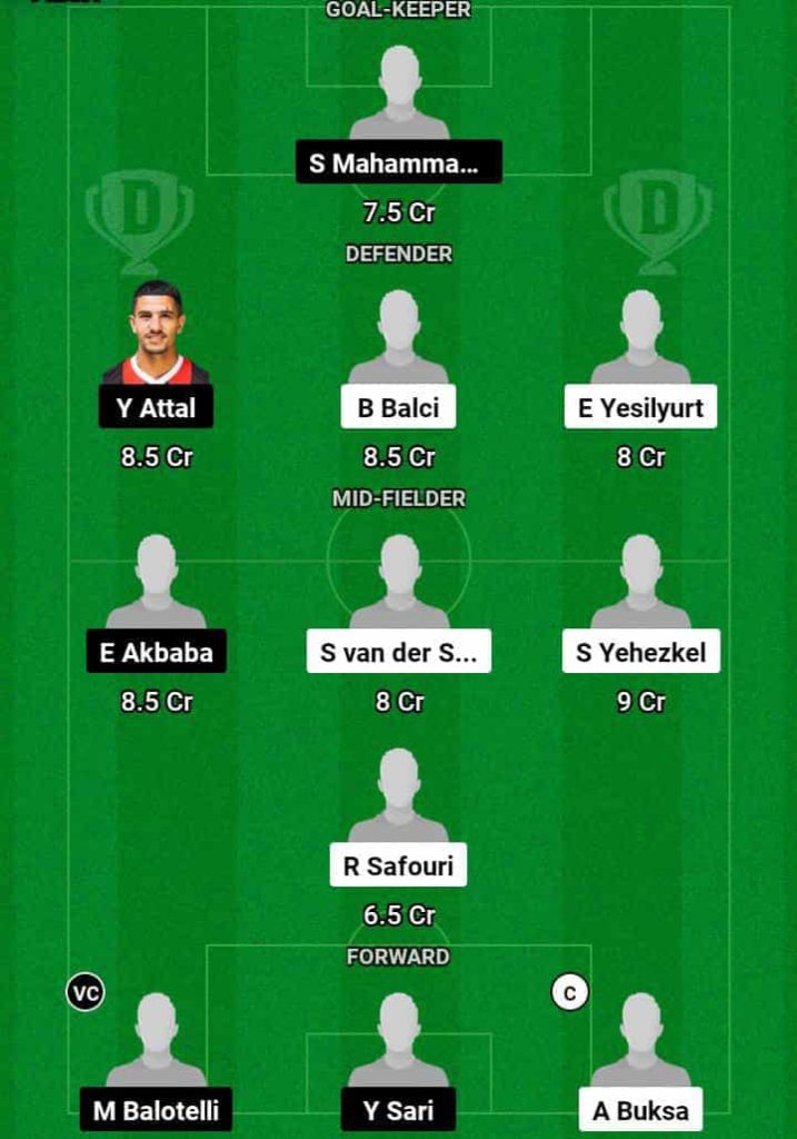 ANT vs ADD Dream11 Prediction Today Football Match.