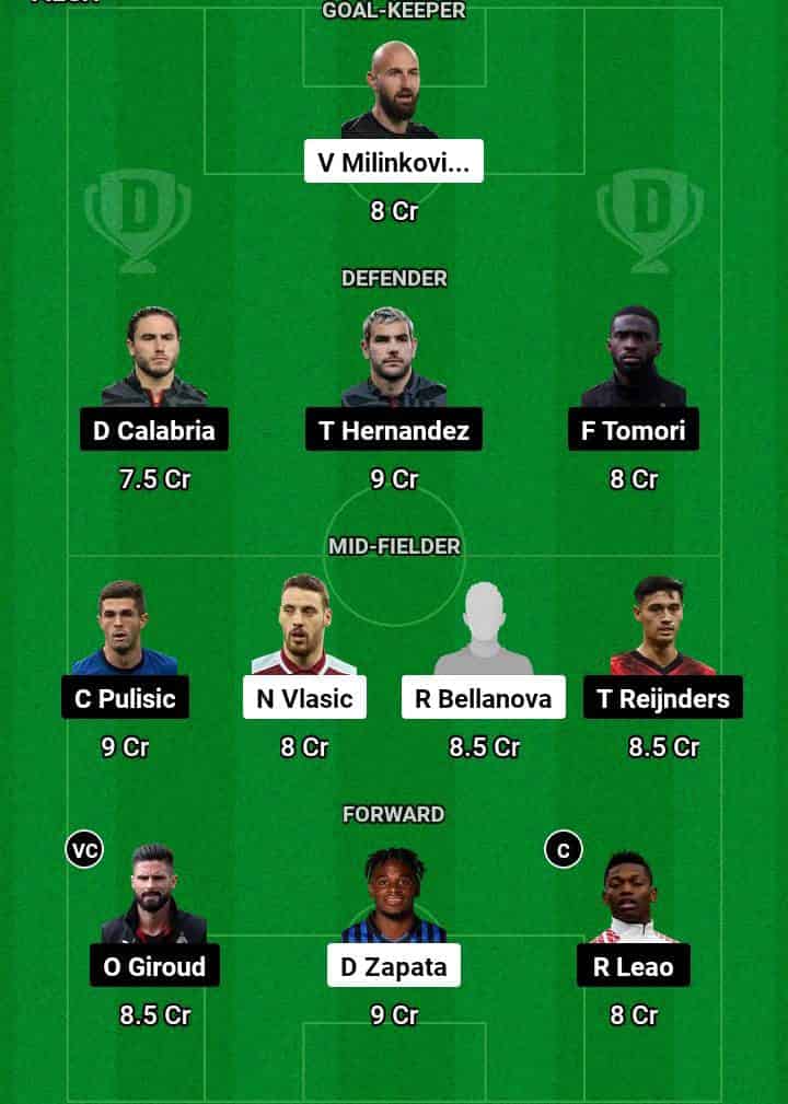 TOR vs MIL Dream11 Prediction Today Football Match.