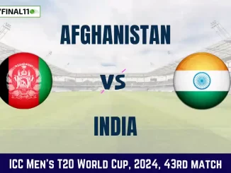 AFG vs IND Dream11 Prediction, In-Depth Match Analysis, 43rd Match, ICC Men's T20 World Cup, 2024