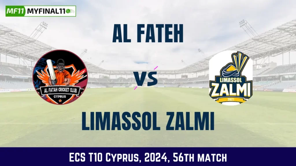 AFT vs LIZ Dream11 Prediction, Pitch Report, and Player Stats, 56th Match, ECS T10 Cyprus, 2024