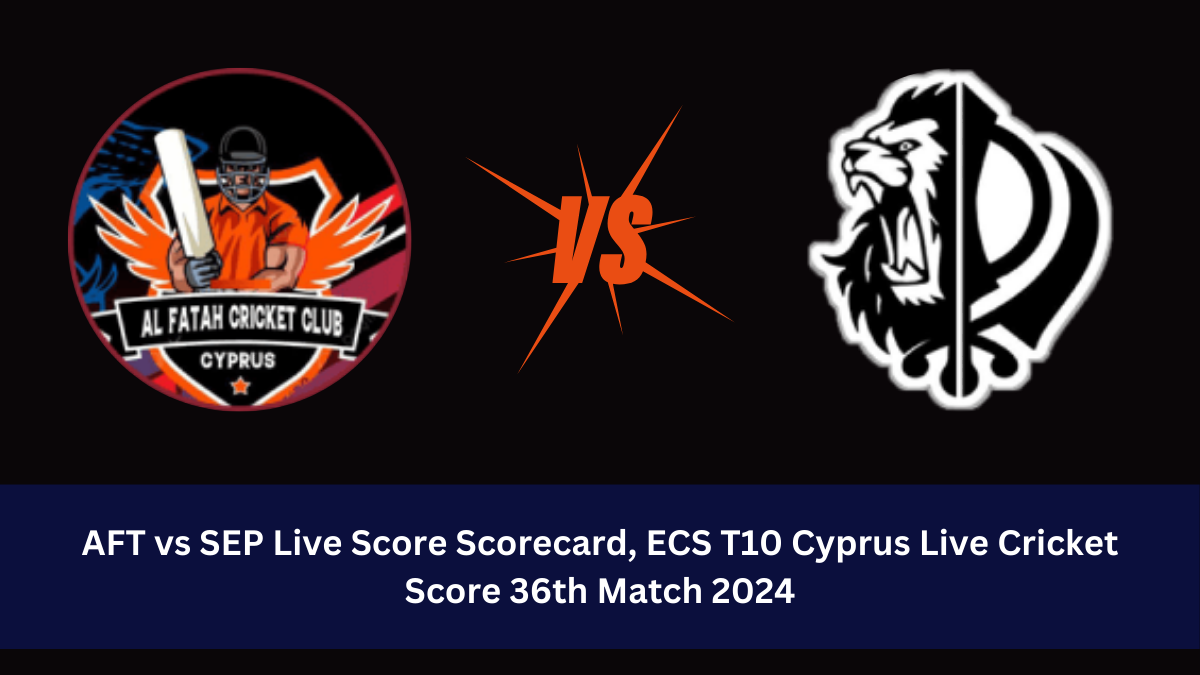 AFT vs SEP Live Score: The upcoming match between Al Fateh (AFT) vs Sher-e-Punjab (SEP) at the ECS T10 Cyprus, 2024