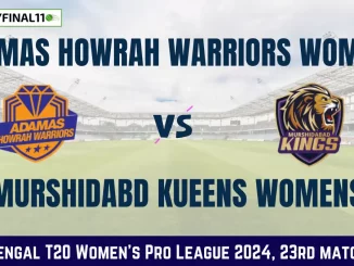 AHW-W vs MK-W Dream11 Prediction, Pitch Report, and Player Stats, 23rd Match, Bengal T20 Women's Pro League, 2024