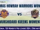 AHW-W vs MK-W Dream11 Prediction, Pitch Report, and Player Stats, 23rd Match, Bengal T20 Women's Pro League, 2024