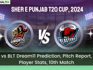 AKK vs BLT Dream11 Prediction, Pitch Report, and Player Stats, 10th Match, Sher E Punjab T20 Cup, 2024