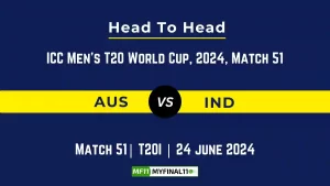 AUS vs IND Player Battle, Head to Head Team Stats, Team Record - ICC Men's T20 World Cup, 2024