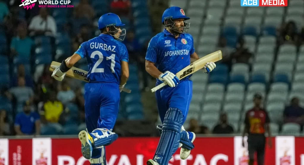 Afghanistan Secures Super-8 Spot with Dominant Win Over Papua New Guinea