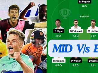 MID vs ESS Dream11 Prediction Today Match, Dream11 Team Today, Fantasy Cricket Tips, Playing XI, Pitch Report, Player Stats, English T20 Blast 2024, South Group Match