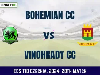 BCC vs VCC Dream11 Prediction, Pitch Report, and Player Stats, 20th Match, ECS T10 Czechia, 2024