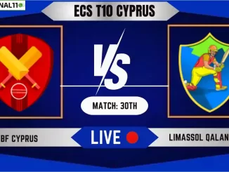BFC vs LQ Live Score, ECS T10 Cyprus, 2024, BF Cyprus vs Limassol Qalandars Live Cricket Score & Commentary - 30th Match