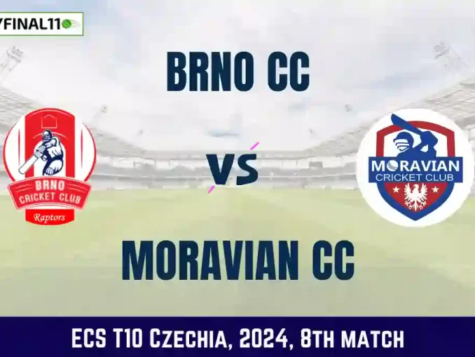 BRN vs MCC Dream11 Prediction, Pitch Report, and Player Stats, 8th Match, ECS T10 Czechia, 2024