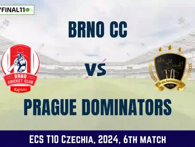 BRN vs PRD Dream11 Prediction, Pitch Report, and Player Stats, 6th Match, ECS T10 Czechia, 2024