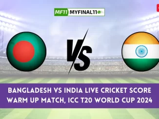 Bangladesh vs India Live Cricket Score Warm Up Match, ICC T20 World Cup 2024