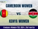 CAM-W vs KEN-W Dream11 Prediction, Pitch Report, and Player Stats, 21st Match, Kwibuka Women T20, 2024