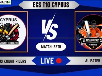 CKR vs AFT Live Cricket Score & Commentary - Match 55, ECS T10 Cyprus 2024