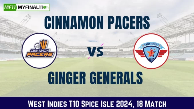 CP vs GG Dream11 Prediction, Fantasy Cricket Tips, Pitch Report, Player Stats, 18th Match, West Indies T10 Spice Isle 2024