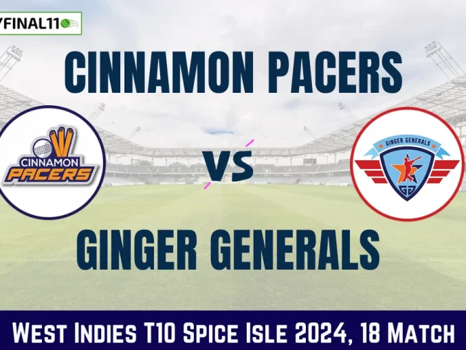 CP vs GG Dream11 Prediction, Fantasy Cricket Tips, Pitch Report, Player Stats, 18th Match, West Indies T10 Spice Isle 2024