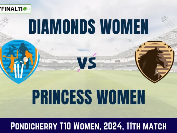 DIA-W vs PRI-W Dream11 Prediction, Pitch Report, and Player Stats, 11th Match, Pondicherry T10 Women, 2024