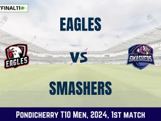 EAG vs SMA Dream11 Prediction, Pitch Report, and Player Stats, 1st Match, Pondicherry T10 Men, 2024