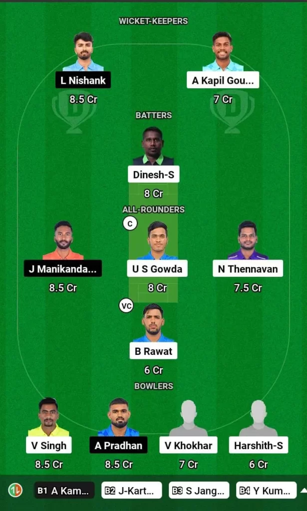 EAG vs WAR Dream11 Team Prediction Today Match