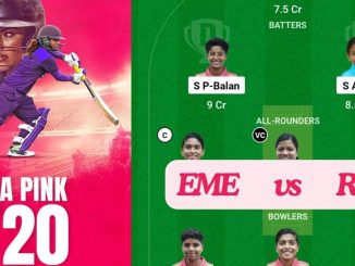 EME vs RUB Dream11 Prediction, Dream11 Team, Pitch Report & Player Stats, 14th T20 Match, Kerala T20 Womens Trophy, 2024