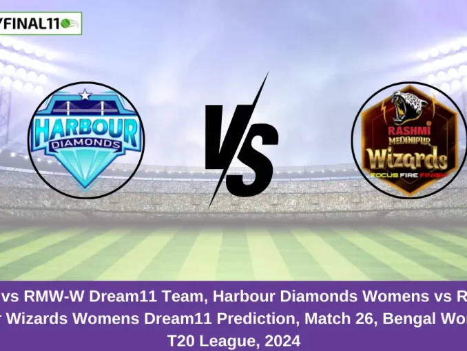 HD-W vs RMW-W Dream11 Team, Harbour Diamonds Womens vs Rashmi Medinipur Wizards Womens Dream11 Prediction, Match 26, Bengal Women's Pro T20 League, 2024 (1)