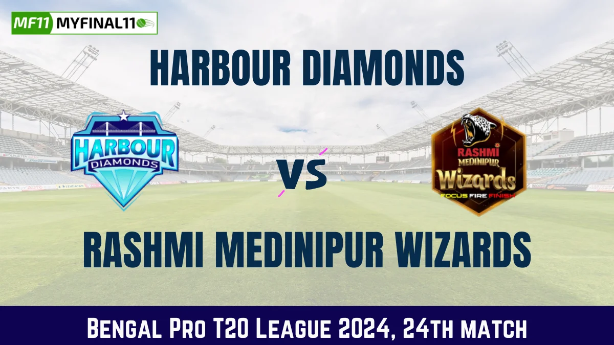 HD vs RMW Dream11 Prediction, Fantasy Cricket Tips, Pitch Report, Player Stats, 24th Match, Bengal Pro T20 League 2024