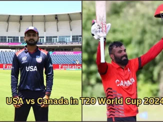 Historic Rivalry Revived: USA vs Canada in T20 World Cup 2024