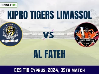 KTL vs AFT Dream11 Prediction, Pitch Report, and Player Stats, 35th Match, ECS T10 Cyprus, 2024