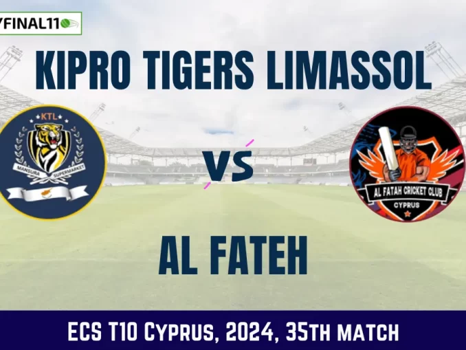 KTL vs AFT Dream11 Prediction, Pitch Report, and Player Stats, 35th Match, ECS T10 Cyprus, 2024