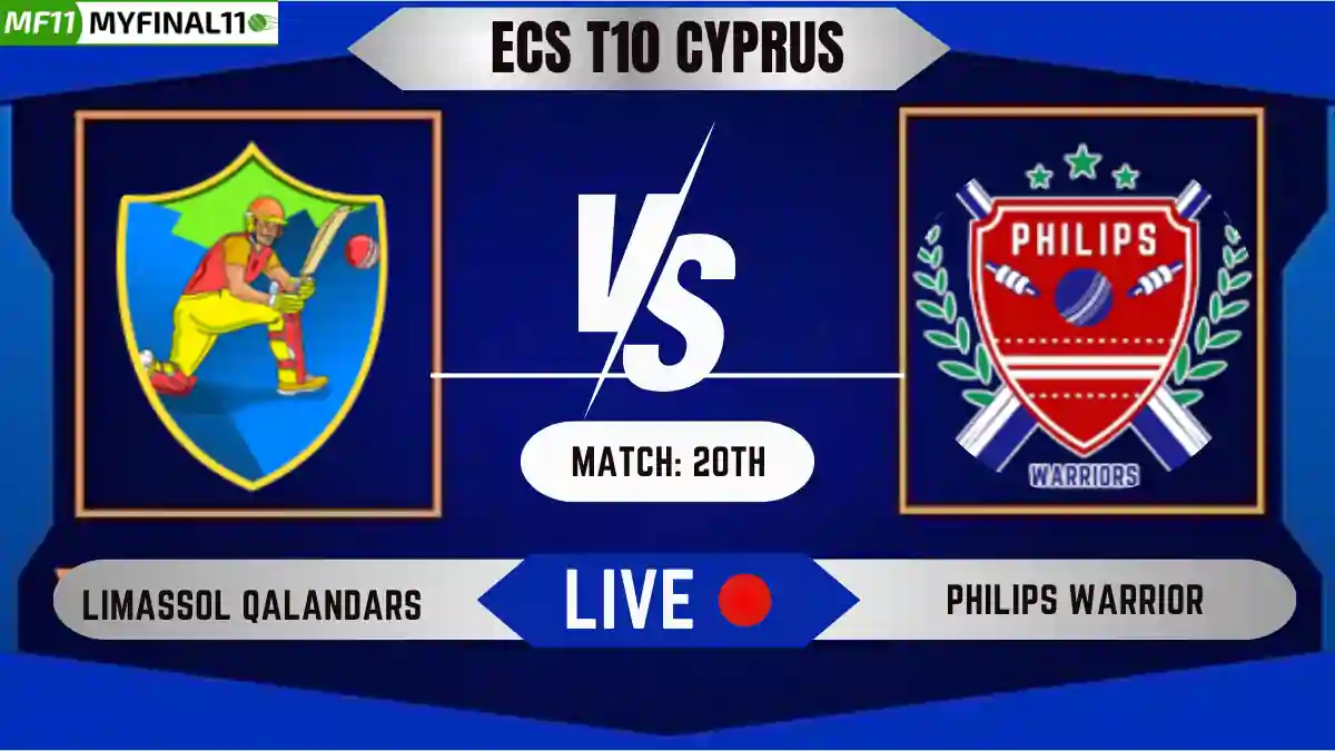 LQ vs PLP Live Cricket Score & Commentary - Match 20th, ECS T10 Cyprus 2024