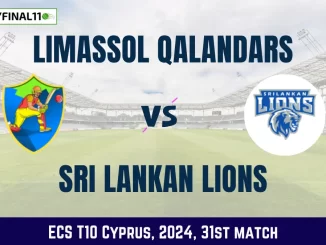 LQ vs SLL Dream11 Prediction, Pitch Report, and Player Stats, 31st Match, ECS T10 Cyprus, 2024