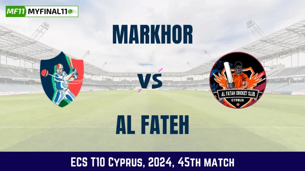 MAR vs AFT Dream11 Prediction, Pitch Report, and Player Stats, 45th Match, ECS T10 Cyprus, 2024