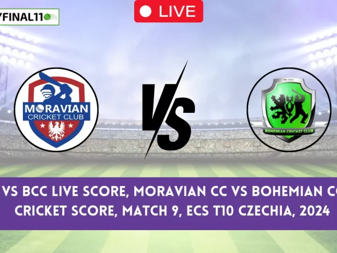 MCC vs BCC Live Score: The upcoming match between Moravian CC (MCC) and Bohemian (BCC) at the ECS T10 Czechia, 2024