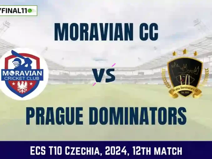 MCC vs PRD Dream11 Prediction, Pitch Report, and Player Stats, 12th Match, ECS T10 Czechia, 2024