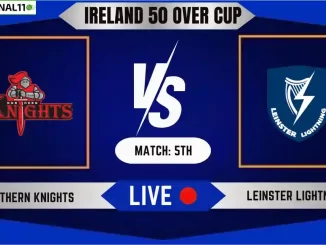 NK vs LLG Live Score, Ireland Inter-Provincial Limited 50 Over Cup, 2024, Northern Knights vs Leinster Lightning Live Cricket Score & Commentary - 5th Match